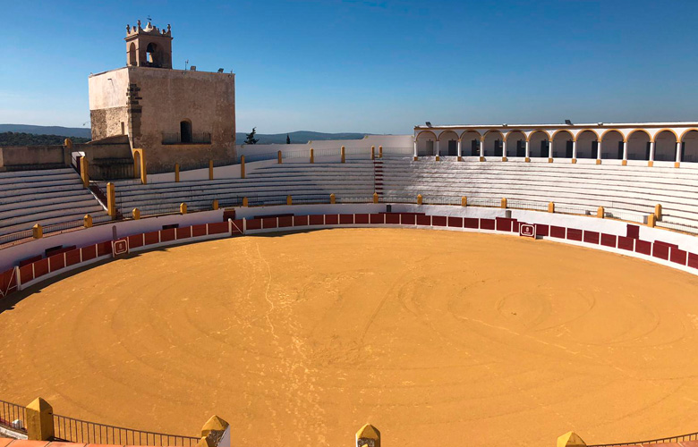 Interior de la Plaza de Barcarrota